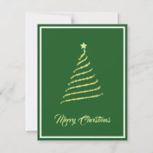 Elegante moderne kerstboom zonder foto