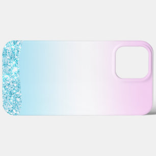 Elegante Moderne kleurrijke gradiënt glitter Regen iPhone 13 Pro Max Hoesje