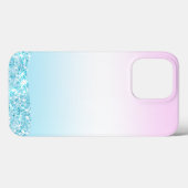 Elegante Moderne kleurrijke gradiënt glitter Regen Case-Mate iPhone Case (Achterkant (horizontaal))