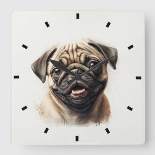 Elegante moderne klok op maat voor aan de wand Vo