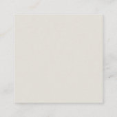 Elegante & moderne Light Sage Honeymoon fonds QR c Informatiekaartje (Achterkant)