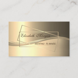 Elegante Moderne Luxe Goud, Frame Visitekaartje