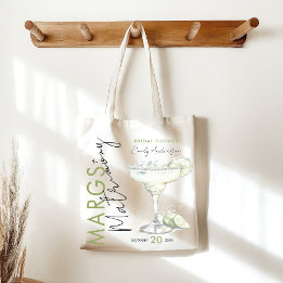 Elegante moderne margarita's en huwelijksplannen B Tote Bag