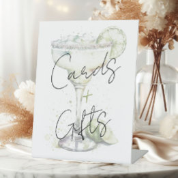 Elegante moderne Margs en Huwelijk Vrijgezellenfee Reclamebord Met Voetstuk