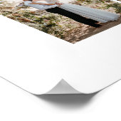 Elegante moderne minimale fotocollage eenvoudig sc poster (Hoek)