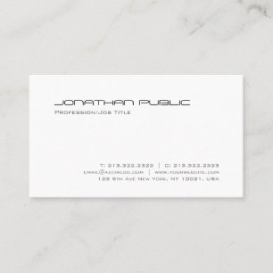 Elegante moderne minimalistische design trendy vla visitekaartje