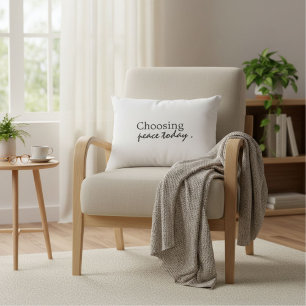 Elegante moderne motivatie quote accentkussen accent kussen