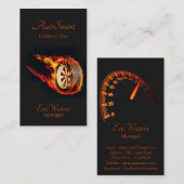 Elegante moderne professionele auto visitekaartje (Voorkant / Achterkant)