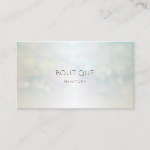 Elegante Moderne Professionele Bokeh Visitekaartje