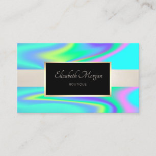 Elegante Moderne Professionele Frame Holografisch Visitekaartje