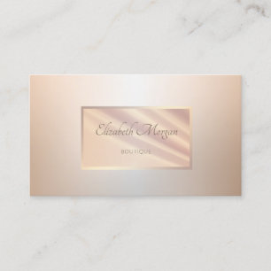 Elegante Moderne Professionele Frame Lichtgevend Visitekaartje