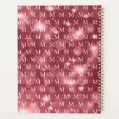 Elegante moderne professionele vrouw planner (Achterkant)