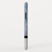 Elegante Moderne Schnauzer w Zwart Monogram Naam Case-Mate iPhone Case (Achterkant/rechts)