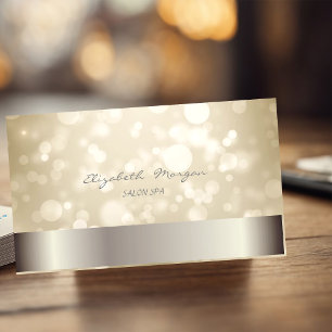Elegante  Moderne Stijlvolle  Bokeh Visitekaartje