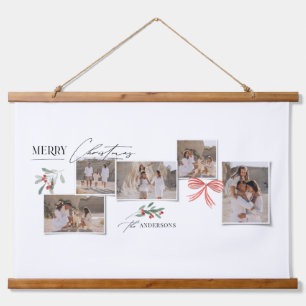 Elegante moderne traditionele rode boog multi foto hangend wandkleed