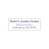 Elegante moderne typografie mailing  zelfinktende stempel (Design)