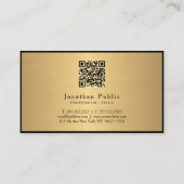 Elegante moderne typografie Script Bordeaux & Gold Visitekaartje (Achterkant)