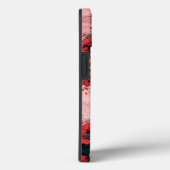 Elegante, moderne vrouw & klaprozen bloemenjurk Case-Mate iPhone case (Achterkant / Rechts)