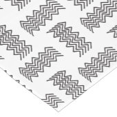 Elegante moderne zwart-witte Tafelloper (Hoek)