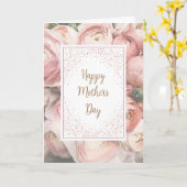 Elegante Moederdagkaart Kaart (Gele Bloem)