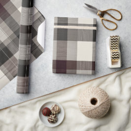 Elegante monochrome ruit Holiday Cadeaupapier