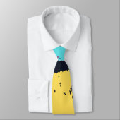 Elegante Monogram Borstelverf Stropdas (Gebonden)