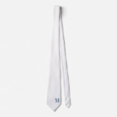 Elegante Monogram + Naam Trouwdas Stropdas (Voorkant)