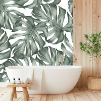 "Elegante Monstera palmbladeren patroon