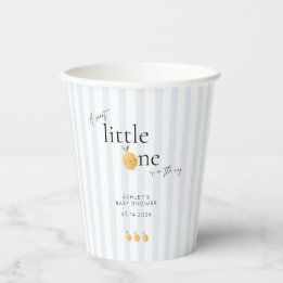 Elegante Mooie Citroen Baby Shower Papieren Bekers