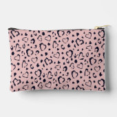 Elegante Mooie Roze Hart Naam gepersonaliseerd Etui (Achterkant)