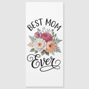 Elegante Mooiste Moeder Ooit Bloemboeket Waterverf
