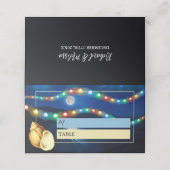 Elegante Moonlit Beach bruiloft (Buitenkant ongevouwen)