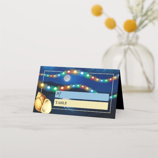 Elegante Moonlit Beach bruiloft (Voorkant)