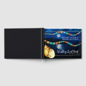 Elegante Moonlit Beach bruiloft Gastenboek (Volledig)