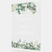 Elegante moslim islamitische bruiloft ingang duide acryl bord (Hoek)