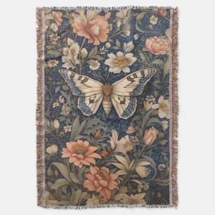 Elegante mot William Morris Geïnspireerd Deken