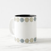 Elégante Motif Mug  en mosaïque arabesque" (Devant gauche)