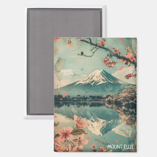 Elegante Mount Fuji Japan Travel Magneet