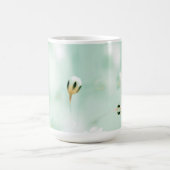Élégante Mug à café imprimé à fleurs (Centre)