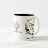 Élégante Mug à deux tons 11 oz (Devant droit)