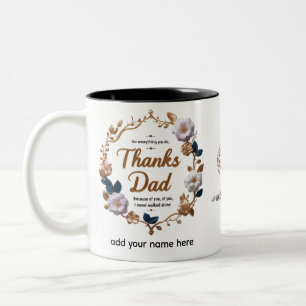 Élégante Mug à deux tons 11 oz