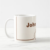 Elégante Mug Café Mariage - Design unique (Gauche)