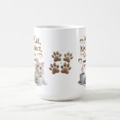 Élégante Mug Confort Chat - 15 oz Cadeau Classique (Centre)