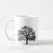 Élégante Mug d'arbre pour la maison