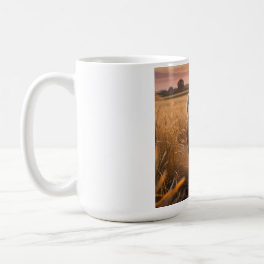 Élégante Mug de café Akita (Gauche)