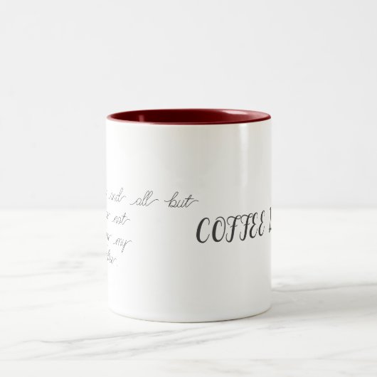 Elégante Mug de café - Cadeau parfait pour les ama (Centre)