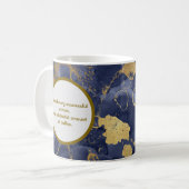 Élégante Mug de café inspirant (Devant gauche)