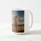 Élégante Mug de café Rhodesian Ridgeback (Devant droit)