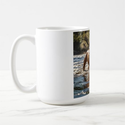 Élégante Mug de café Rhodesian Ridgeback (Gauche)
