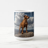 Élégante Mug de café Rhodesian Ridgeback (Centre)